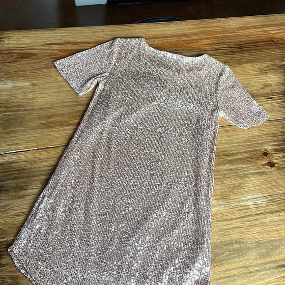 BB Dakota by Steve Madden sequined tunic dress in Blush!!! - Picture 12 of 12